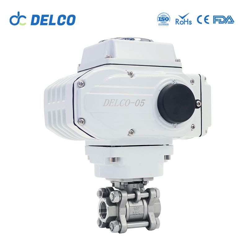 Threaded Motorized Ball Valve