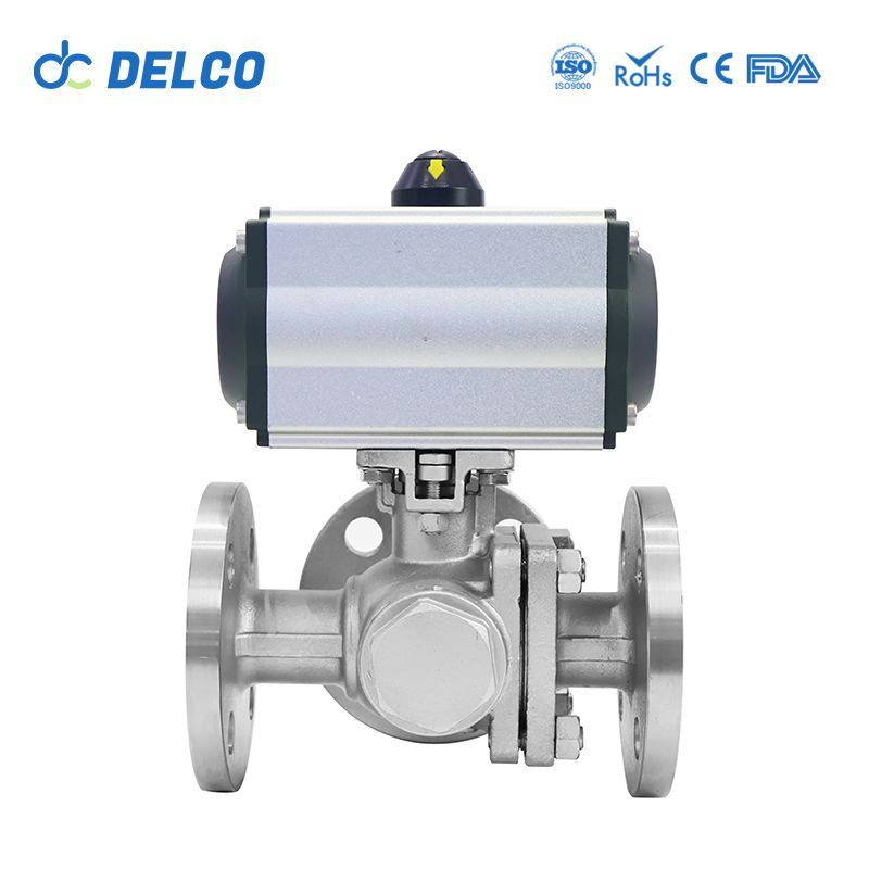 Pneumatic ball Valve