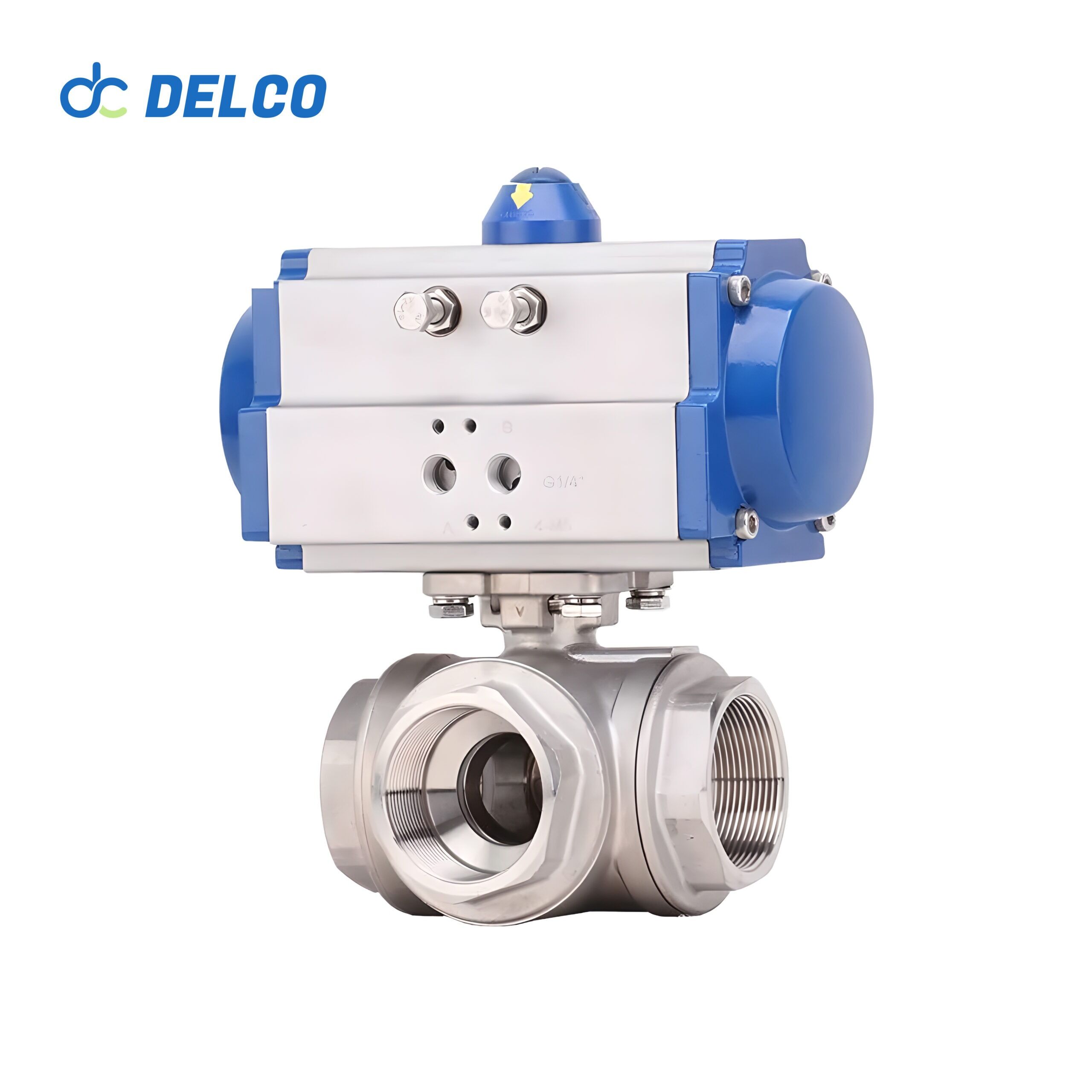 Pneumatic ball valves